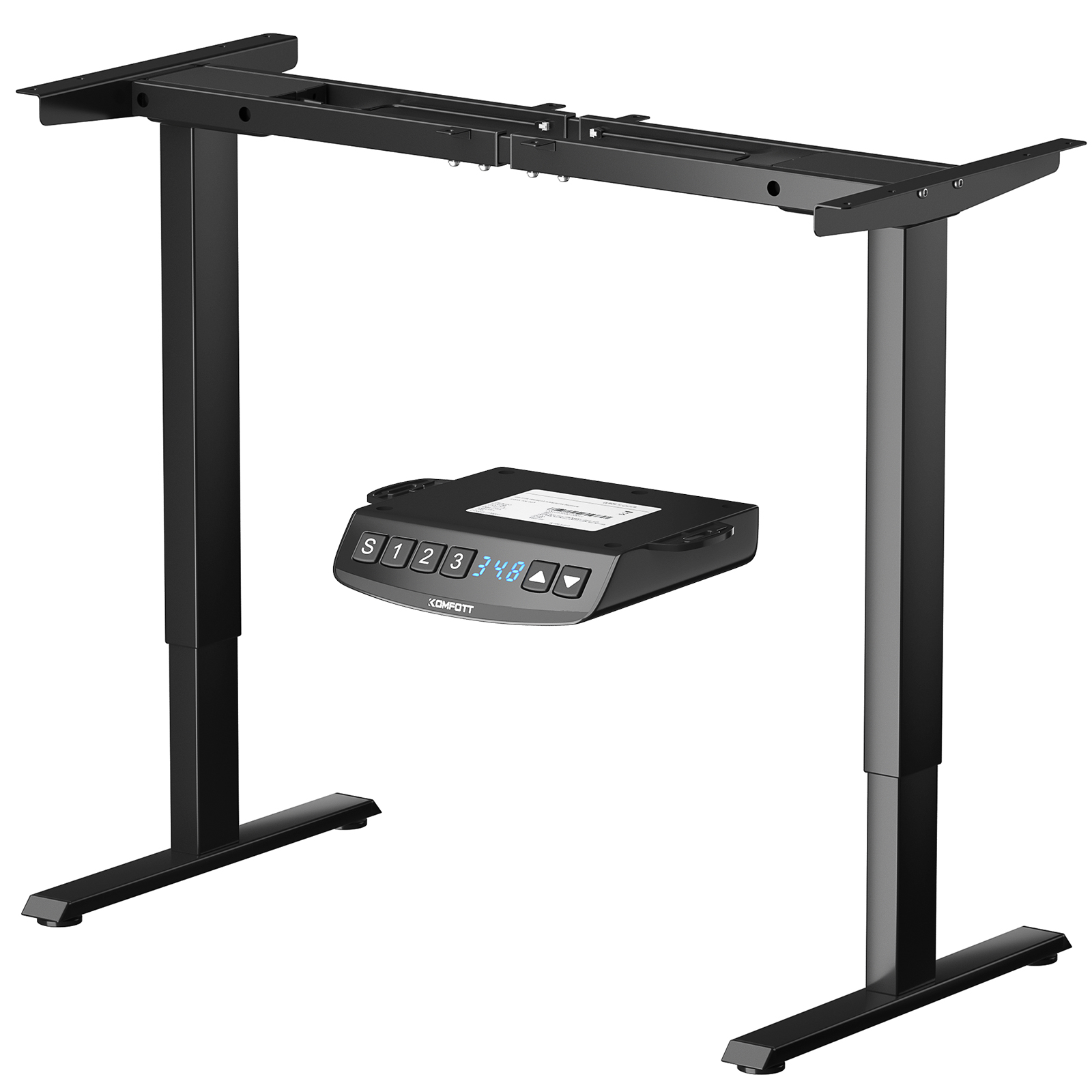 COSTWAY ELECTRIC ADJUSTABLE Standing up Desk Frame Dual Motor Stand